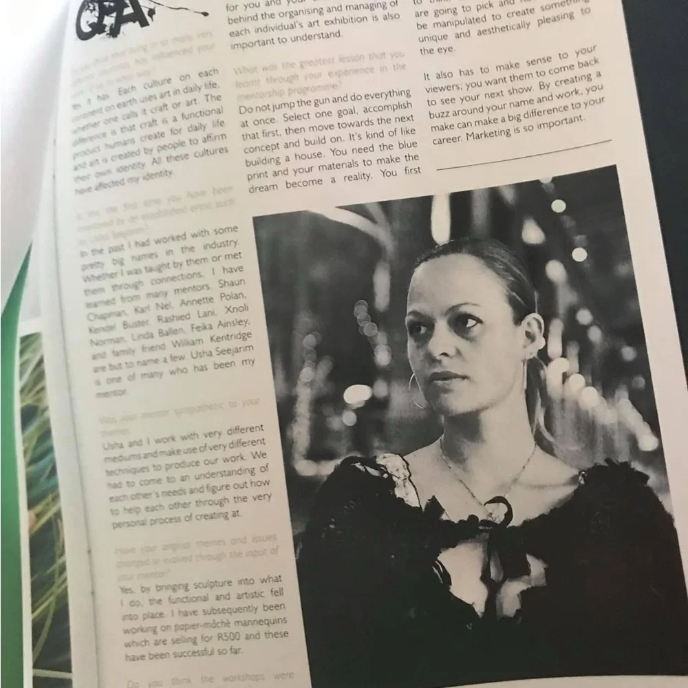 HANDCRAFTED hand knitted wire necklace or bracelet by me with leather straps NWT - Picture 9 of 15